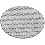 GARVALON Espressosieb Edelstahl 100 Mikron Kaffeefilterplatte Hitzebeständig Wiederverwendbar für Kaffeemaschinen Zubehör