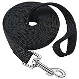 Mainiusi 50 m Hundeleine, Trainingsleine für Hunde, lange Leine, 50 m, extra lange Hundeleine für Schlepptraining, Tracking-Leine für Hunde, ideal für Hinterhof, Rasen, Park, Strand, Camping, Gehorsam
