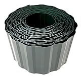 Rasenkante 9m lang 10cm hoch Rasenumrandung Beetbegrenzung Raseneinfassung Mähkante grün