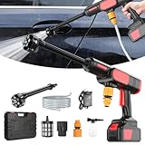 Akku Hochdruckreiniger, 80 bar Tragbarer Handgehaltene Autowaschpistole