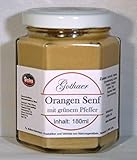 Original Gothaer Orangen-Senf im Sechseckglas a´180ml