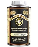 Reines Tungöl 0,5Liter | 100% Natürliche Holzpflege für innen und außen | bildet eine sehr widerstandsfähige wasserdichte Schicht