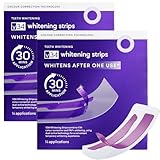 Teeth Whitening Strips - Zahnaufhellungsstreifen - 2 * 14 PCS Zähne Aufhellen - Bleaching Zähne White Stripes Zähne - Zahnbleaching Strip, zur Entfernung von Verfärbungen,sanft für den Zahnschmelz