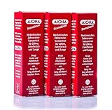 Ajona Medizinisches Zahncreme-Konzentrat für Zähne, Zahnfleisch und Zunge, 3 x 25 ml