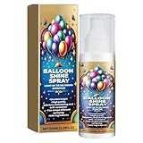 Ballon-Glanz-Spray, Ballon-Leuchtspray – hochglänzendes Glanzspray 100 ml – schnelltrocknend, raffinierte Funkenlösungen, einfache Anwendung, langanhaltendes Leuchtspray für einen glänzenden Look