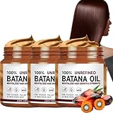 Batana Oil For Hair Growth,Batana öL,Hair Oilbeugt Haarausfall Vor, Stellt GeschäDigtes Haar Und Kopfhaut Wieder Her, Spendet Der Kopfhaut Feuchtigkeit