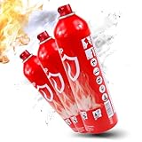 Olymp Feuerlösch Spray 3 Stück | Feuerlöschspray für Küche & Haushalt | Feuerlöscher Spray für Fettbrände | Löschspray für Zuhause | Feuerlöscher Dose Klein & Sicher | Feuerlöscher Wohnmobil