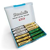 Barebells Proteinriegel 12 X – köstliche Eiweißriegel mit Schokolade – zuckerarm, 20 Gramm Protein, ohne Palmöl - Offizielle Mix Box 12 x 55gr