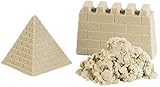 Playtastic Knetsand: Kinetischer Sand grob, 1 kg (Modelliersand, Modelliersand für Kinder, Modelliermasse)