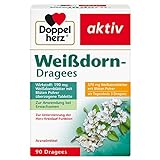 Doppelherz Weißdorn – Arzneimittel traditionell angewendet zur Unterstützung der Herz-Kreislauf-Funktion – 90 überzogene Tabletten