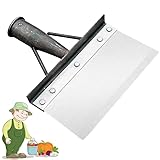 Multifunktionale Reinigungsschaufel, Outdoor-Gartenreinigungsschaufel, Multifunktionsschaufel, multifunktionale Ganzstahl-Gartenreinigungsschaufel (20 cm)