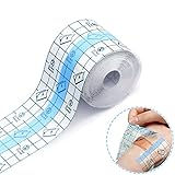 YeahBoom Wasserdicht Transparent Bandage,6cm*10m Wasserdichtes Pflaster,Selbstklebender Verband Tattoo,Wasserdichte Pflaster Nach OP,Medizinische Pflaster,Wasserdichtes Pflaster Rolle,Wundauflage