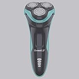 SweetLF Rasierer Herren Elektrisch, Typ-C kabelloser Ladegerät | 120 Minuten Laufzeit | LED-Anzeige | Ideales Geschenk für Männer