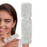 Parfümflaschen, leer, nachfüllbar, 10 ml, Strass-Zerstäuber, Probeflasche, wiederverwendbarer Kosmetikbehälter, kleiner Reisespender, Duftölsprüher für Reisen