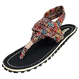 Gumbies Zehentrenner Sandalen | Modell Slingback | Farbe Aboriginal | Gr. 42