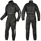 A-Pro Motorcycle Motorbike Waterproof Rain Suit Over One 1 pc Trousers Jacket M