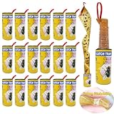 Fliegenfänger, Fliegenpapier, Fly Trap 18 Stück, Fliegenvernichter für Zuhause, Obstfliegenfallen für drinnen und draußen, Fruchtfliegen, Klebefalle, Fliegen Mücken und Motten, Fliegenfalle