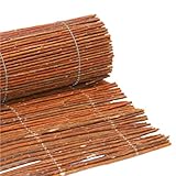 AFP Weidenmatte Winterschutz Pflanzen, 20 x 100 cm/Stammschutz Bäume/Frostschutz Kübelpflanzen/Deko/Bastelmatte/Winterschutz Pflanzen / 2 Jutesäckchen gratis