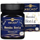 Manuka Honig MGO 850+ I Original aus Neuseeland I mit zertifiziertem und Garantiertem Inhalt von MGO I 250 gramm