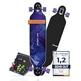 Sporterra Longboard [Sommer-Angebot] - Longboard Erwachsene und Jugendliche - Optimiert bis ins kleinste Detail für unvergessliche Abenteuer auf dem Long Board