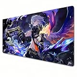 Wuthering Waves Mauspad, XL-Größe, groß, 800 x 300 cm, geeignet für Tastatur-Pads und Schreibtischunterlagen für das Heimbüro, Galbrena (A06, XL)