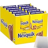 Nestle Nesquik Kakaopulver Originalbeutel VPE (10X700g Packung) + usy Block