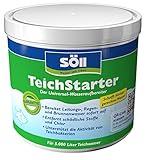 Söll 12080 TeichStarter, 500 g - Universal-Wasseraufbereiter für den Gartenteich, wasserstabilisierendes Teichpflegemittel zur Teichwasseraufbereitung im Fischteich, Koiteich