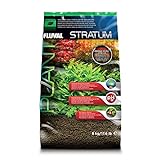 Fluval Stratum, Bodengrund fuer Aquarien, fuer Pflanzen und Garnelen, 8kg