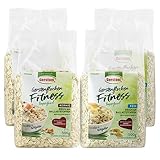 Gerstoni Gerste-Fitnessflocken Mixed, mild-nussige Gerstenflocken fein & kernig, PREMIUM-QUALITÄT reich an Ballaststoffen mit Beta-Glucan (2x2)