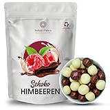 Sultan’s Palace Gefriergetrocknete Himbeeren in Schokolade – 200g – Versand mit Kühlpads bei hohen Temperaturen – Fruchtig & knackig – Schokoladenfrüchte – Geschenkidee