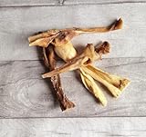 Ziegenkopfhaut luftgetrocknet 1 kg - Kauartikel Kausnack von der Ziege für Hunde