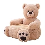 VineCrown Kinder Sitzsack Sitzkissen Baby Hocker Stuhl Kinderspielzeug (Teddy)