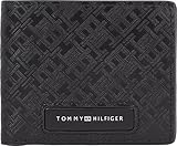 Tommy Hilfiger Geldbörse für Herren AM0AM13027, Schwarz, Casual