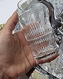 MIELIMON Set mit 6 Marokkanischen Teegläsern, 150 ml, Blau