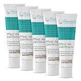 Parodont Zahnfleischpflege Gel 5 x 10ml – Antibakteriell & entzündungshemmend – Vegan, mit Schwarzkümmel, reduziert Zahnfleischbluten – Für Schwangere & Kinder geeignet – Dermatologisch getestet