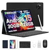 DOOGEE Tab A9 Pro+ Android 16 Tablet mit Tastatur 30GB RAM+128GB ROM(2TB TF) Gemini AI Widevine L1 Gaming Tablets, 8580mAh, Unisoc T7200, 13MP+5MP, Tablet 11 Zoll mit Maus, Stift, Hülle, Schutzfolie