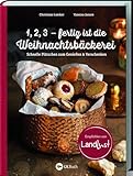 1,2,3 – fertig ist die Weihnachtsbäckerei: Schnelle und einfache Plätzchen zum Genießen und Verschenken. Stressfreie Blitzrezepte für Schwarz-Weiß-Gebäck, Engelsaugen, Pfeffernüsse & Co.