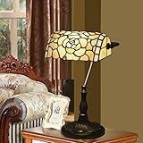 HHRLCH Banker Glasbild Weiß Beige Rosa Tisch oder Schreibtisch Klavier Mädchen Liebhaber Schlafzimmer Schlafzimmer Kommode Vintage Look bunt Akzent Basisdekoration Banker