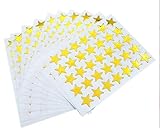 3 Blätter Leuchtsterne Kinderzimmer, Leuchtsterne selbstklebend, Beruhigende Sternenhimmel Aufkleber, Leuchtsticker Sterne,Einschlafhilfe Kinder