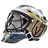 Franklin Sports Eishockey-Sammelartikel Torwart-Helm mini, Design: Logo Einer NHL-Mannschaft, Unisex, 7784F35, Schwarz, Einheitsgröße