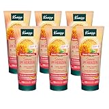 Kneipp Aroma-Pflegedusche Sonne im Herzen - Multipack - Duschgel mit Orange, Bergamotte & Bio Saflor - Rezeptur ohne Mikroplastik - 6 x 200ml