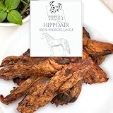 HippoAir von Pepper’s Manufaktur – 100% Pferdelunge für Hunde, naturbelassener Kausnack, mager & leicht verdaulich, Monoprotein, Ideal bei Allergien & als fettarmer Snack für zwischendurch (500g)