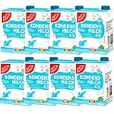 Gut&Günst Kondensmilch Kaffeetraum 4% Fett im 340 Mililiter, 8 Er