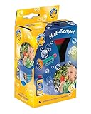 PUSTEFIX Multi-Bubble-Trompete I 250 ml Seifenblasenwasser I Bunte Bubbles Made in Germany I Seifenblasen Spielzeug für Kindergeburtstag, Hochzeit & als Gastgeschenk I Spaß für Kinder & Erwachsene