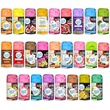 Fresh & More Lufterfrischer Nachfüller Automatische Duftsprays (12er MIX Pack) 250ml