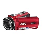 Générique 4K Optische Zoomkamera, 10-fache Vergrößerung, Vlogging-Kamera, HD 1080p, 30 fps, Ultra-HD-Camcorder, Live-Kamera mit Fernbedienung