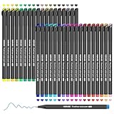 Koilox Fineliner Stifte Set, 36 color Spitze 0,4 mm Filzstift Stifte feiner Spitze zum Zeichnen und Schreiben von Skizzen, Journaling, Notizen, Comics, Malbuch Comics, Malbuch