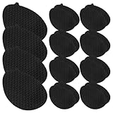 IMIKEYA 10 Paar Selbstklebende Fersenpolster für Schuhe Rutschfeste Schuhgriffe aus Vinyl und Harz Abriebfester Sohlenschutz für High Heels Lederschuhe und Sportschuhe