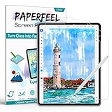 PAPERFEEL [2 Stück Schutzfolie für iPad Pro 12,9 Zoll Modell 2022/2021/ 2020/2018 (6./5./4./3. Generation), Matt Papier Folie zum Schreiben Zeichnen, Schreiben- Blendfreiem, Anti Fingerabdruck