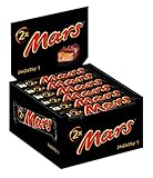 Mars Schokoriegel | Karamell, Schokolade | 24 Doppelriegel in einer Box (24 x 70 g)